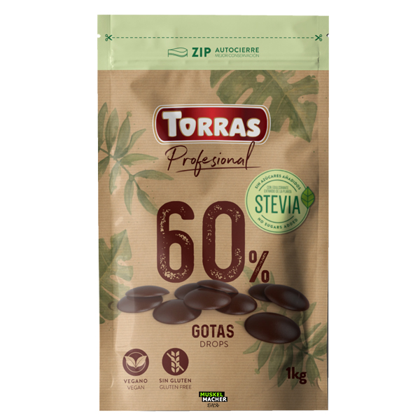 Torras Stevia Schokoladen Drops