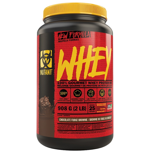 Mutant Whey 908g Chocolate Fudge Brownie MHD