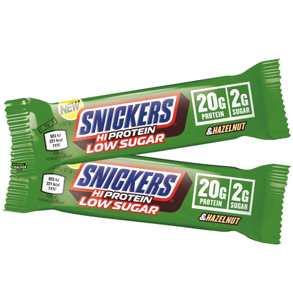 Snickers Hi Protein Bar Low Sugar Hazelnut