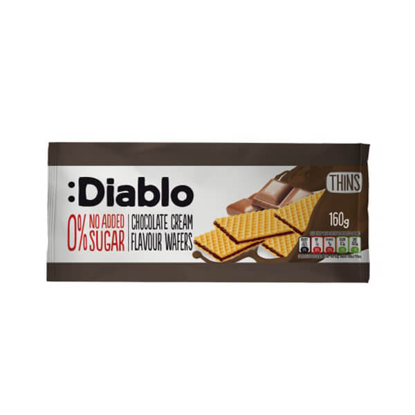 Diablo No Added Sugar Wafers Thins