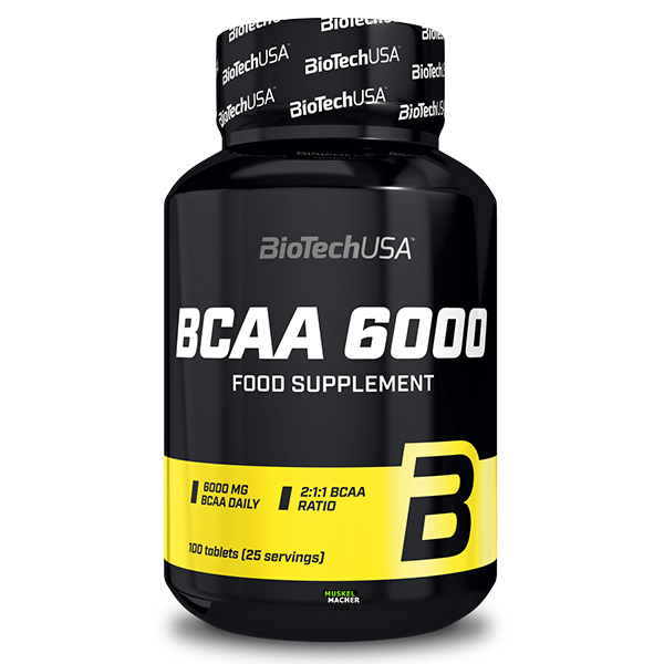 BioTech USA BCAA 6000 (100 Tabletten)