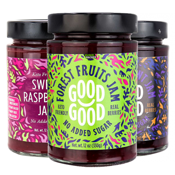 Good Good Sweet Jam with Stevia Fruchtaufstrich