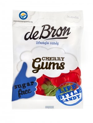 De Bron Cherry Gums zuckerfrei