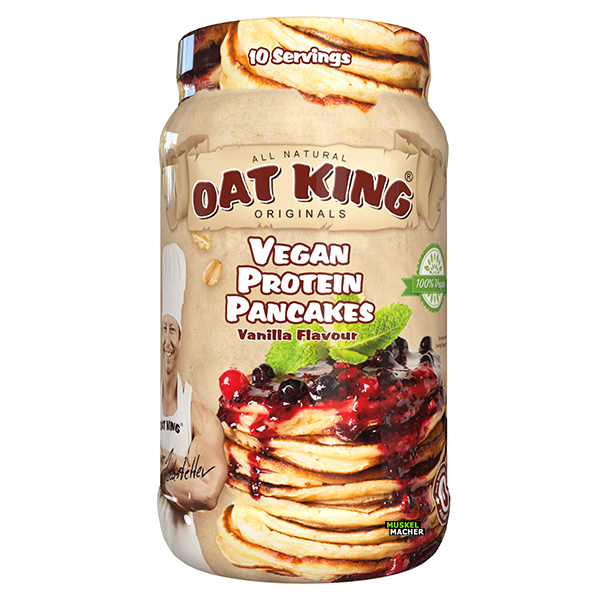 Oat King Vegan Protein Pancakes (Vanilla)