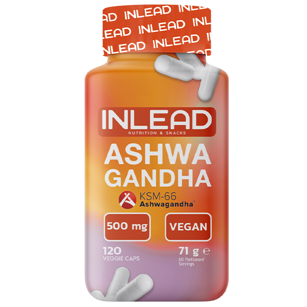 Inlead Nutrition Ashwagandha KSM-66 (120 Kapseln)