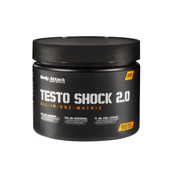 Body Attack Testo Shock 2.0 (90 Kapseln)