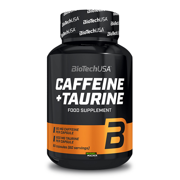 BioTech USA Caffeine + Taurine (60 Kapseln)