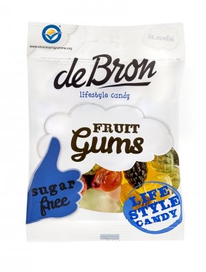 De Bron Fruit-Gums zuckerfrei