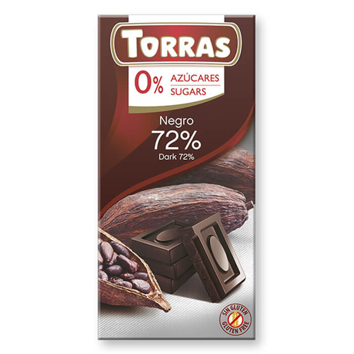 Torras Schokolade 0% Zuckerzusatz