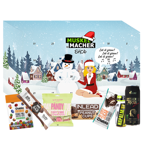 Muskelmacher Shop Fitness Adventskalender 2024