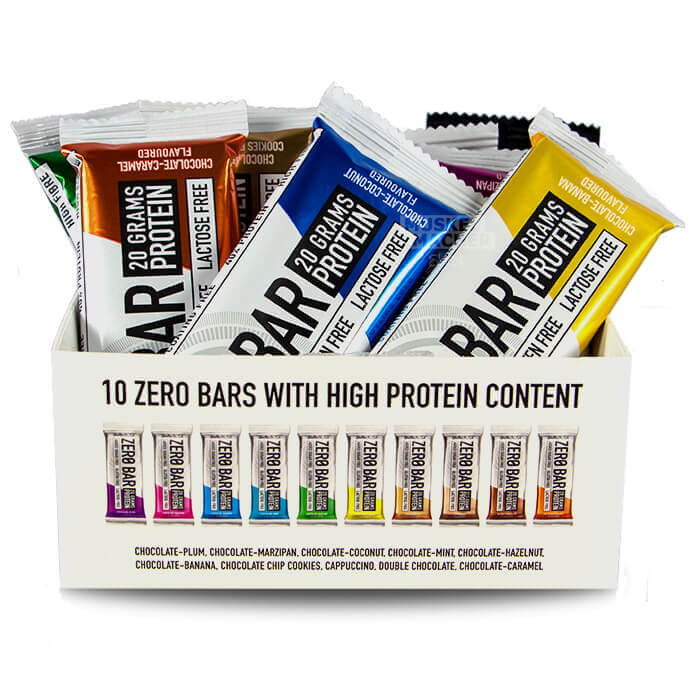 BioTech USA Zero Bar Flavour Mix Box