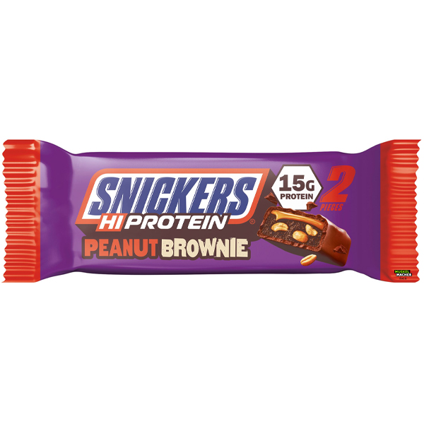 Snickers Hi Protein Peanut Brownie