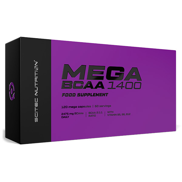 Scitec Nutrition Mega BCAA 1400 (120 Kapseln)