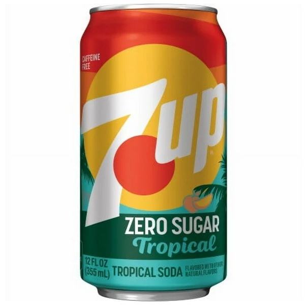 7UP Tropical Zero Sugar