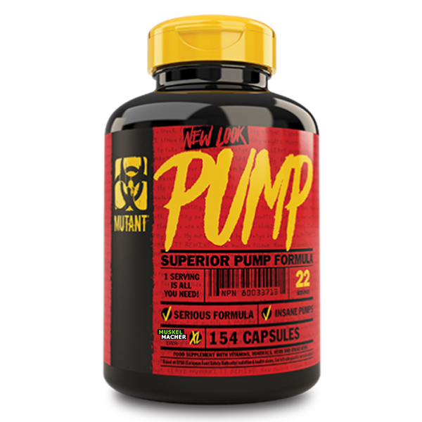 Mutant Pump (154 Kapseln)