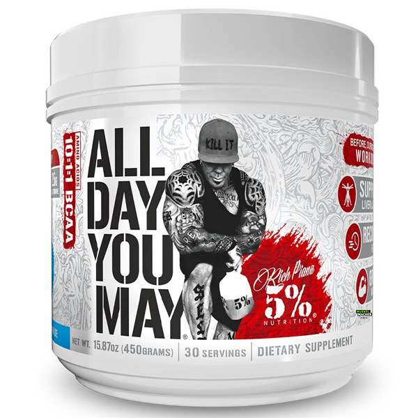 Rich Piana 5% Nutrition All Day You May