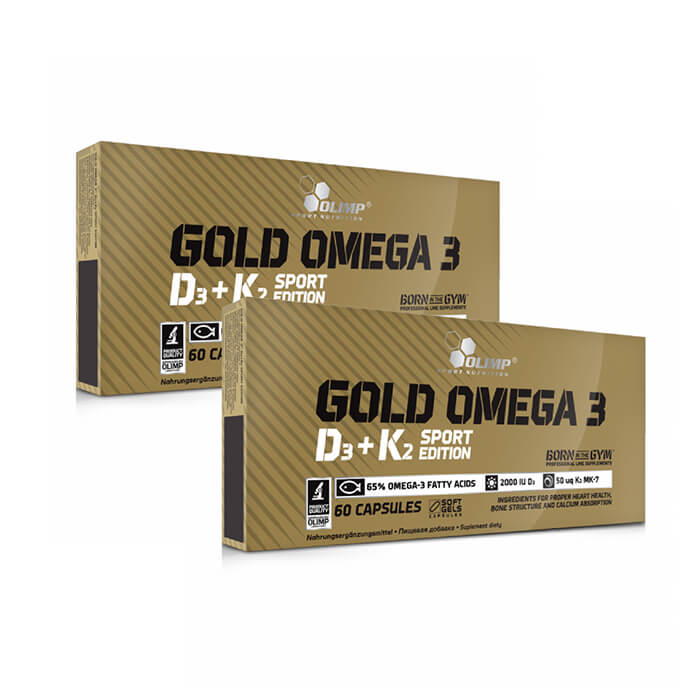 Olimp Gold Omega 3 D3+K2 Doppelpack