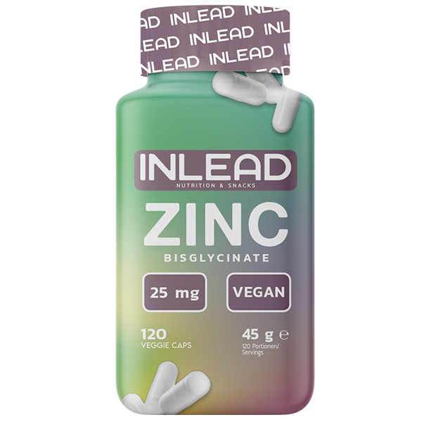 Inlead Nutrition Zinc Bisglycinate (120 Kapseln)