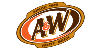 Logo A&W Getränkedosen 