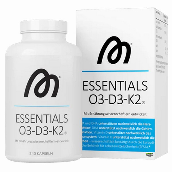 More Nutrition Essentials O3-D3-K2 (240 Kapseln)